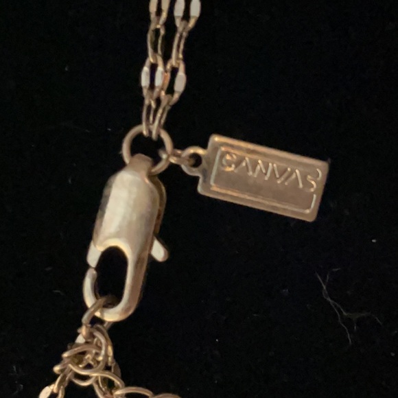 CANVAS Gold Double Chain Necklace - Picture 3 of 5